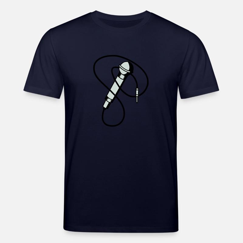 microphone - T-shirt bio CREATOR Stanley/Stella Unisexe - marine