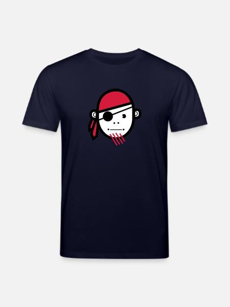 Pirate - Stanley/Stella CREATOR Unisex Organic T-Shirt - navy