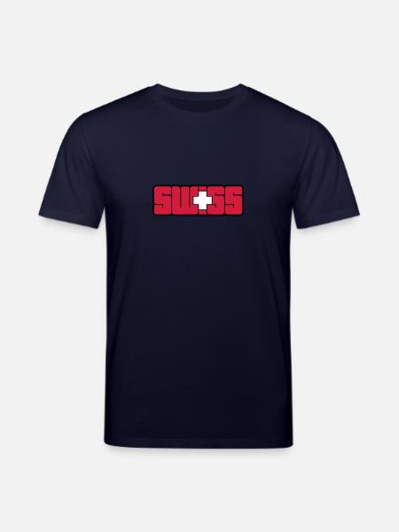 Swiss - Stanley/Stella CREATOR Unisex Organic T-Shirt - navy