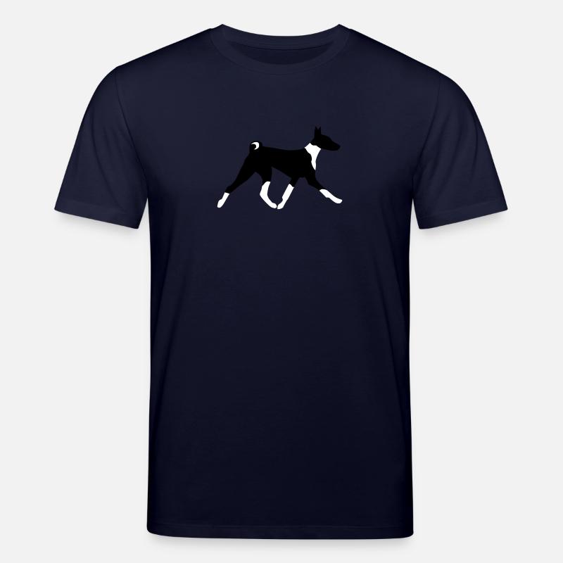 Courir Basenji - T-shirt bio CREATOR Stanley/Stella Unisexe - marine
