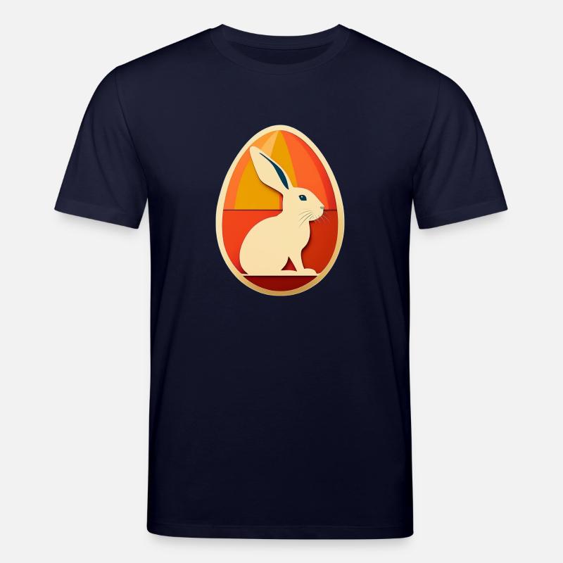 Conception d’oeuf de Pâques n°14 - T-shirt bio CREATOR Stanley/Stella Unisexe - marine
