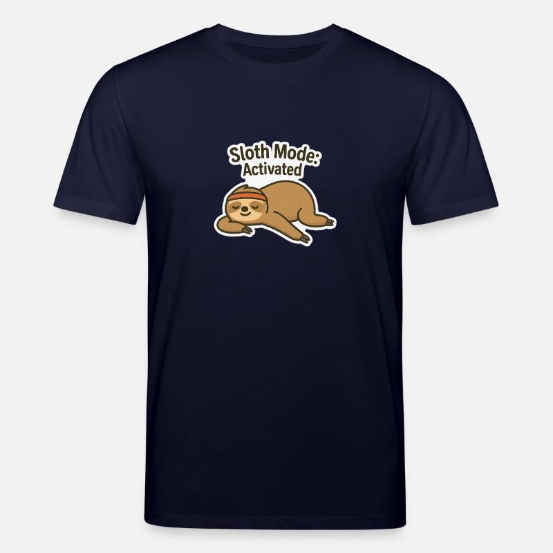 Faultiermodus: AN - Sloth Mode activated - Stanley/Stella Unisex Bio-T-Shirt CREATOR  - Navy
