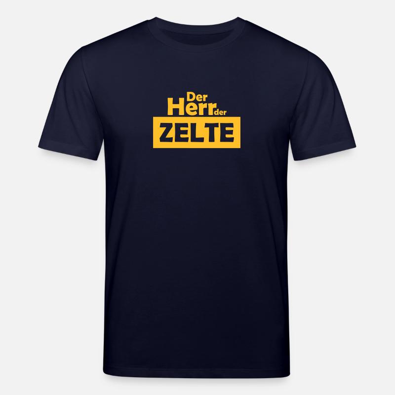 der herr der zelte - Stanley/Stella Unisex Bio-T-Shirt CREATOR  - Navy