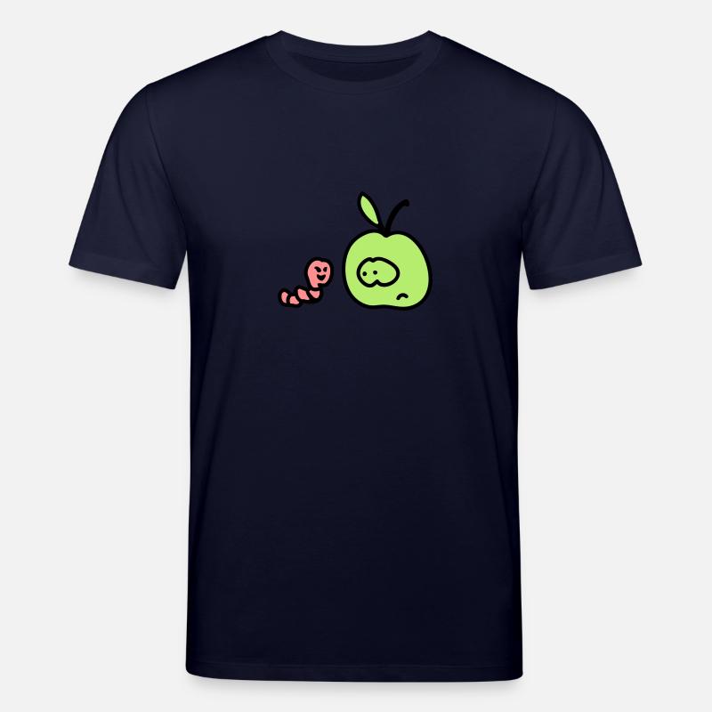 Apfel + Wurm 3 - Stanley/Stella Unisex Bio-T-Shirt CREATOR  - Navy