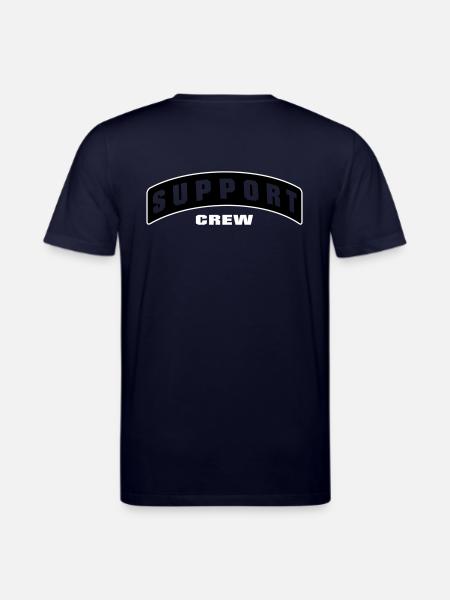 SUPPORT CREW PATCH - Stanley/Stella Unisex Bio-T-Shirt CREATOR - Navy