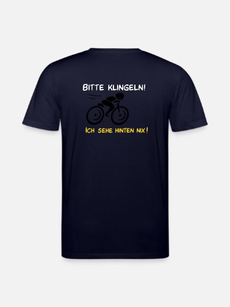 Radfahrer bitte klingeln! - Stanley/Stella Unisex Bio-T-Shirt CREATOR - Navy