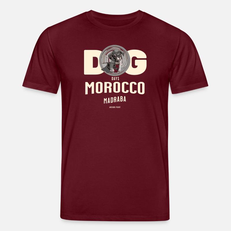 Dog Days Morocco Madraba - Stanley/Stella Unisex Bio-T-Shirt CREATOR  - Burgunderrot