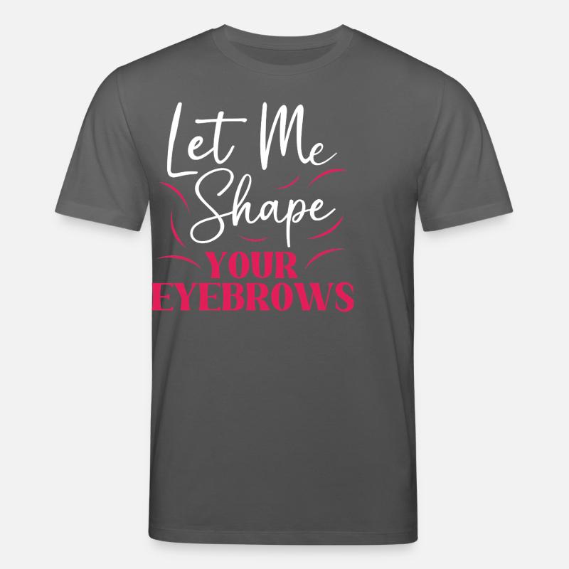Make-up Microblading Kosmetik Kosmetikerin - Stanley/Stella Unisex Bio-T-Shirt CREATOR  - Anthrazit