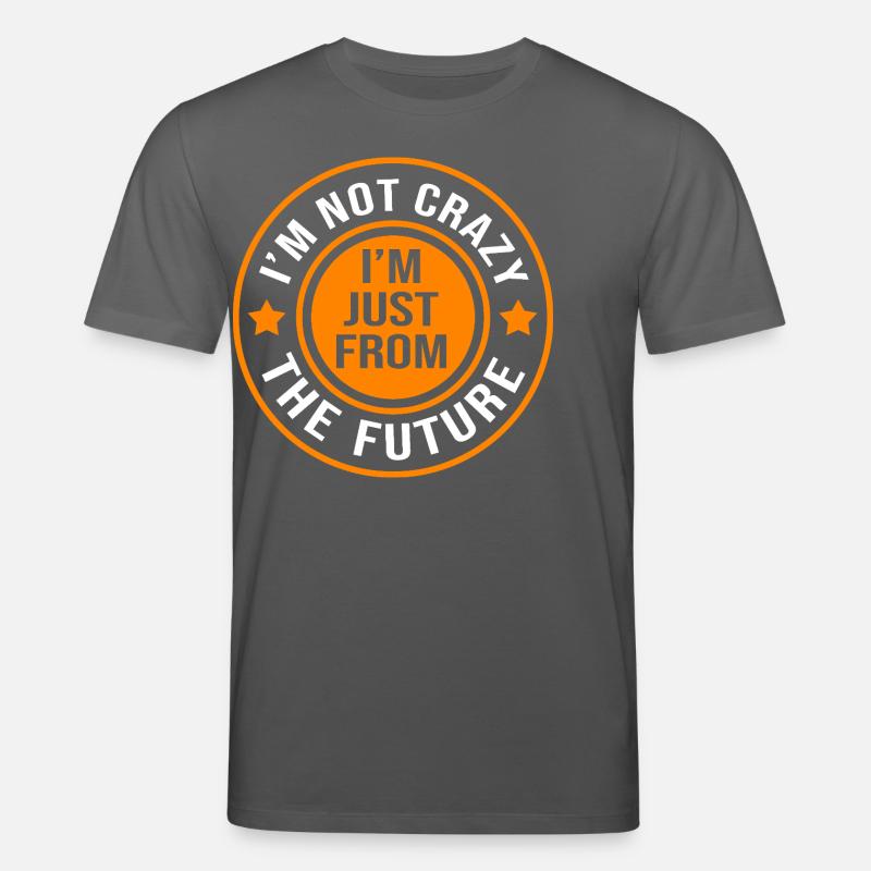 Zeitreise - Stanley/Stella Unisex Bio-T-Shirt CREATOR  - Anthrazit