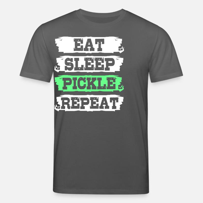 Essiggurke Gurke Gurken - Stanley/Stella Unisex Bio-T-Shirt CREATOR  - Anthrazit