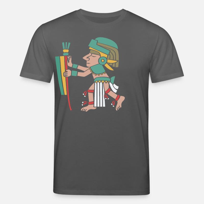 Maya kalender aztec Inka - Stanley/Stella Unisex Bio-T-Shirt CREATOR  - Anthrazit