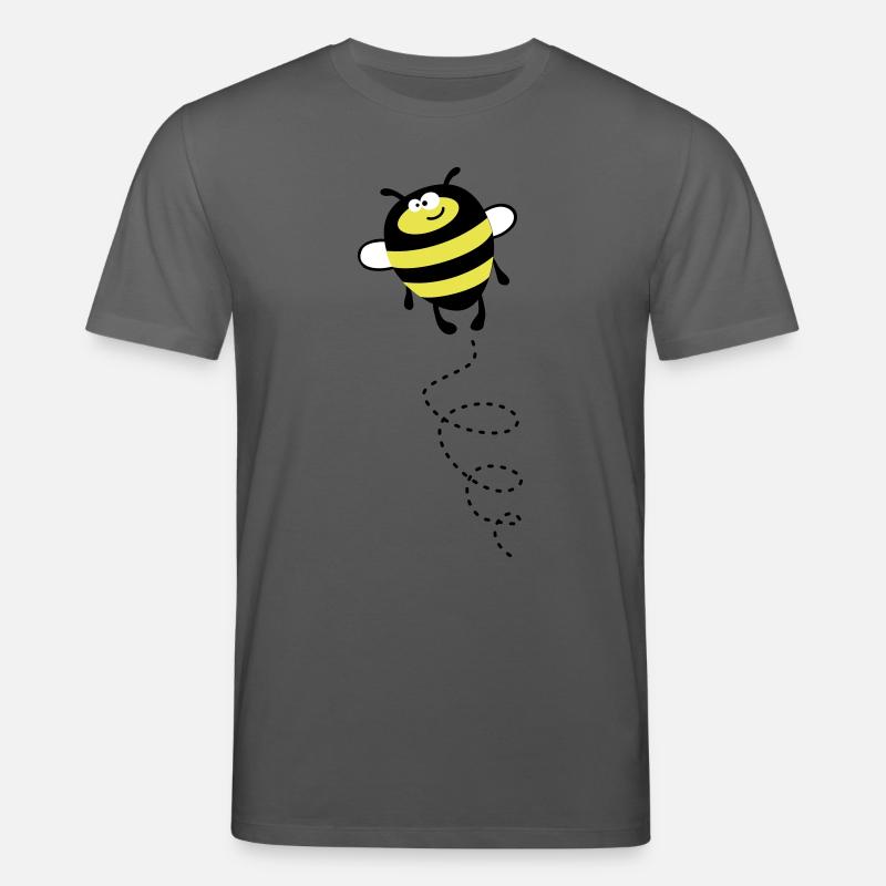 Biene – Hummel – Bienchen - Stanley/Stella Unisex Bio-T-Shirt CREATOR  - Anthrazit