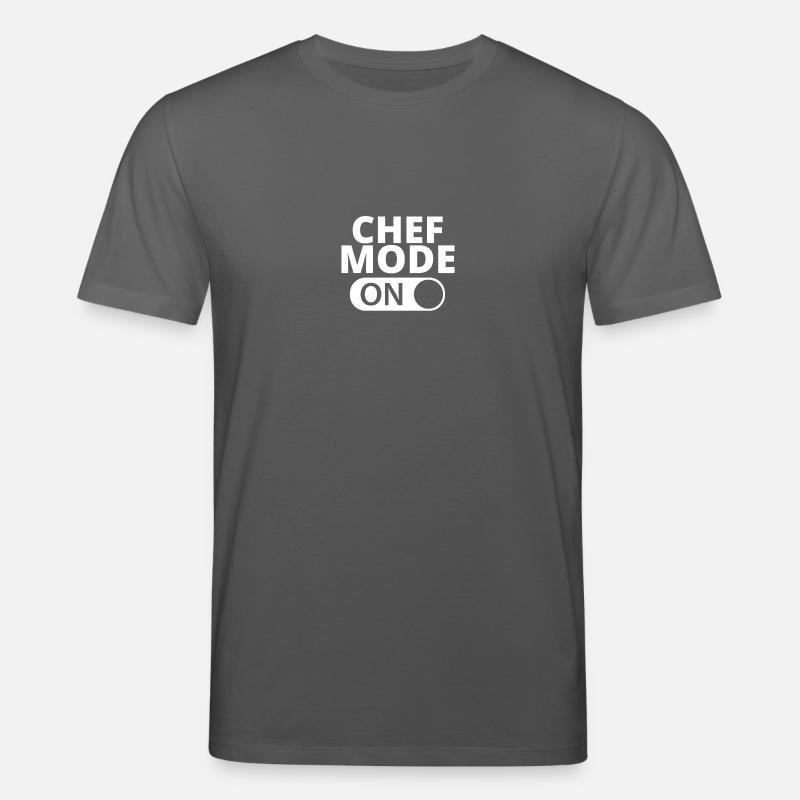 MODE ON CHEF - Stanley/Stella Unisex Bio-T-Shirt CREATOR  - Anthrazit