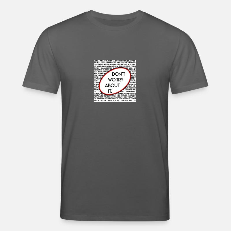Elipse 100 - T-shirt bio CREATOR Stanley/Stella Unisexe - charbon
