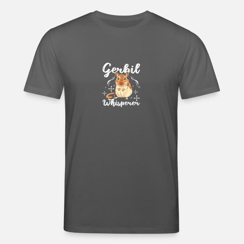 Gerbil whisperer - Stanley/Stella Unisex Bio-T-Shirt CREATOR  - Anthrazit