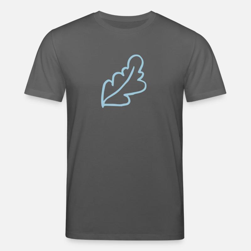 Blatt Eichenblatt - Stanley/Stella Unisex Bio-T-Shirt CREATOR  - Anthrazit