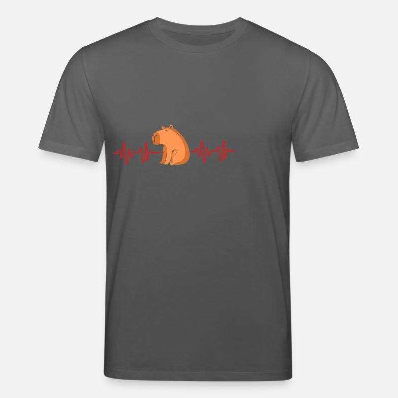 Capibara Capybara - Stanley/Stella Unisex Bio-T-Shirt CREATOR  - Anthrazit