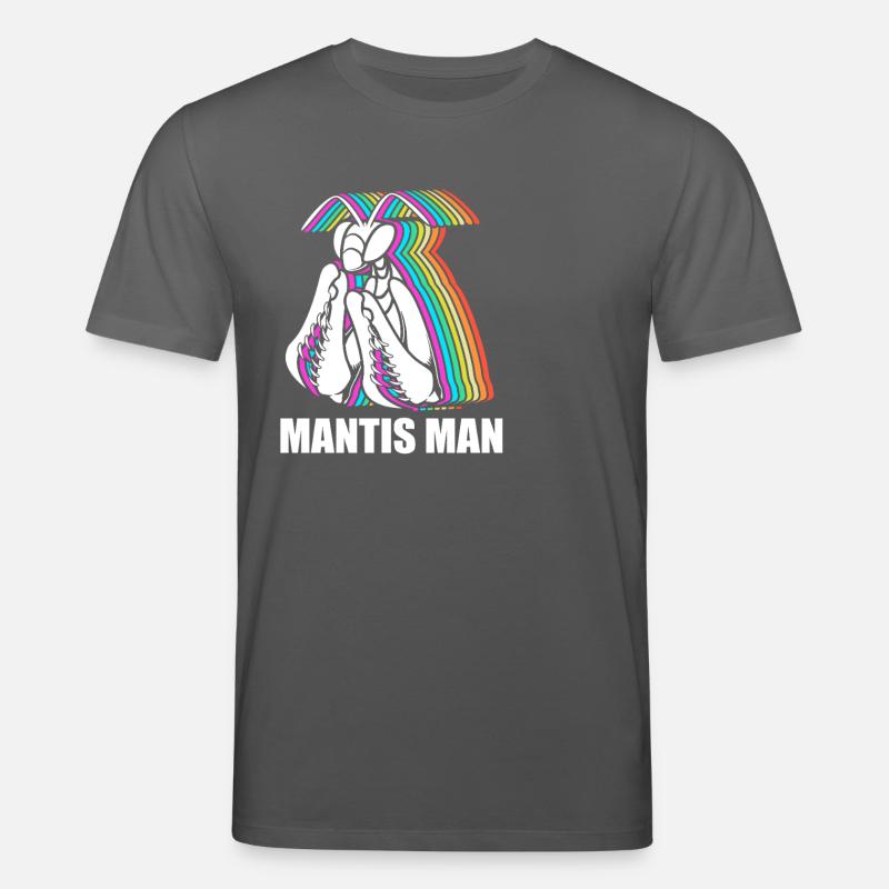 Gottesanbeter Gottesanbeterin Mantis - Stanley/Stella Unisex Bio-T-Shirt CREATOR  - Anthrazit