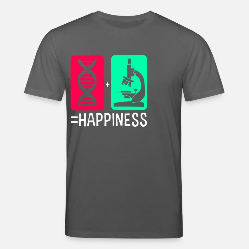 Molécule de formule structurelle - T-shirt bio CREATOR Stanley/Stella Unisexe - charbon