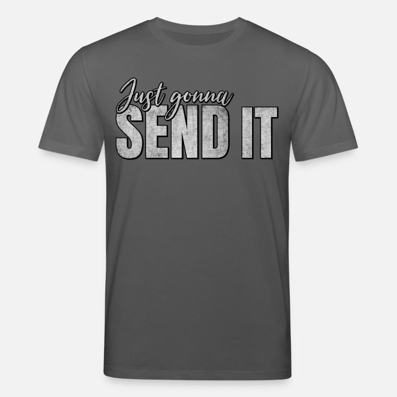 Just Gonna Send It - Stanley/Stella Unisex Bio-T-Shirt CREATOR  - Anthrazit