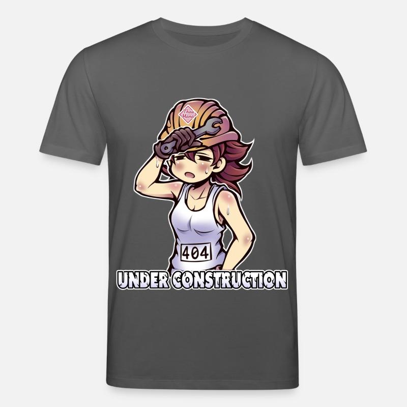 Under Construction - 404 - Stanley/Stella Unisex Bio-T-Shirt CREATOR  - Anthrazit