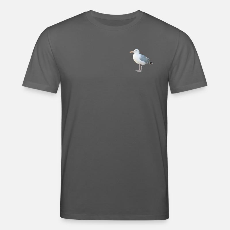 Möwe - Stanley/Stella Unisex Bio-T-Shirt CREATOR  - Anthrazit