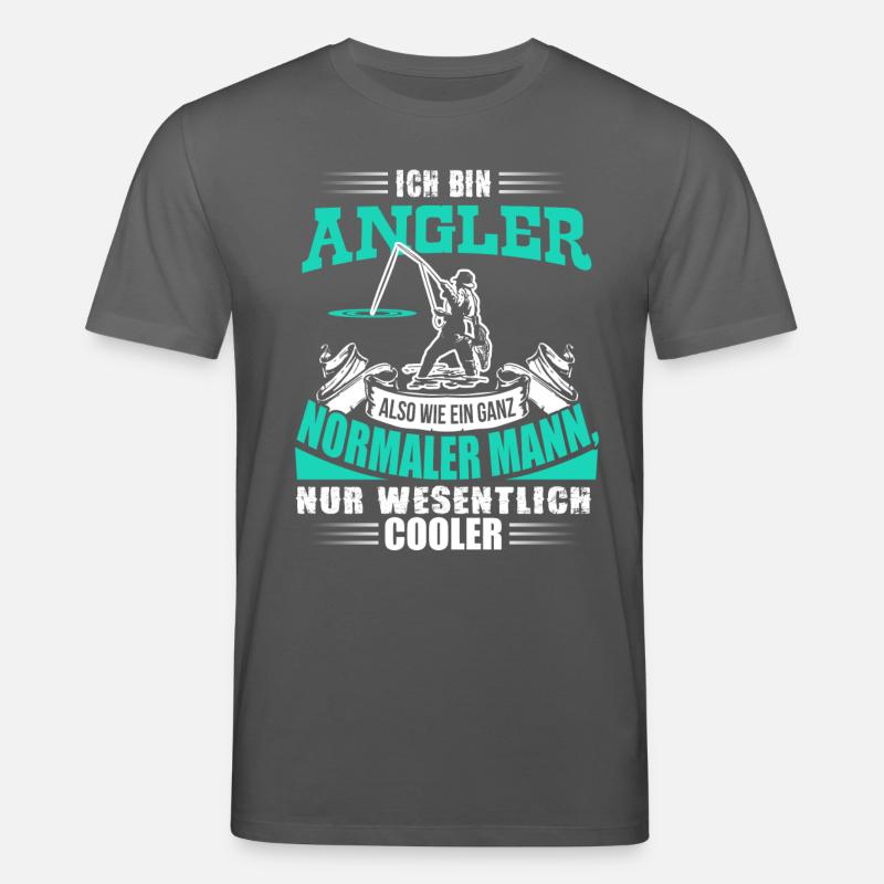 Ich bin Angler! - Stanley/Stella Unisex Bio-T-Shirt CREATOR  - Anthrazit