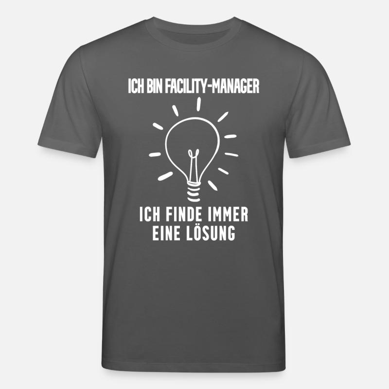 Facility Manager - Stanley/Stella Unisex Bio-T-Shirt CREATOR  - Anthrazit