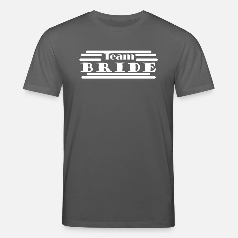 Bride - Équipe Bride - T-shirt bio CREATOR Stanley/Stella Unisexe - charbon