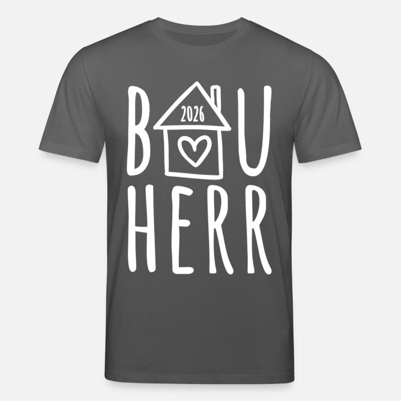 Bauherr 2026 - Stanley/Stella Unisex Bio-T-Shirt CREATOR  - Anthrazit