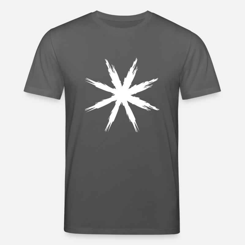 Abstraktes Design - Stanley/Stella Unisex Bio-T-Shirt CREATOR  - Anthrazit