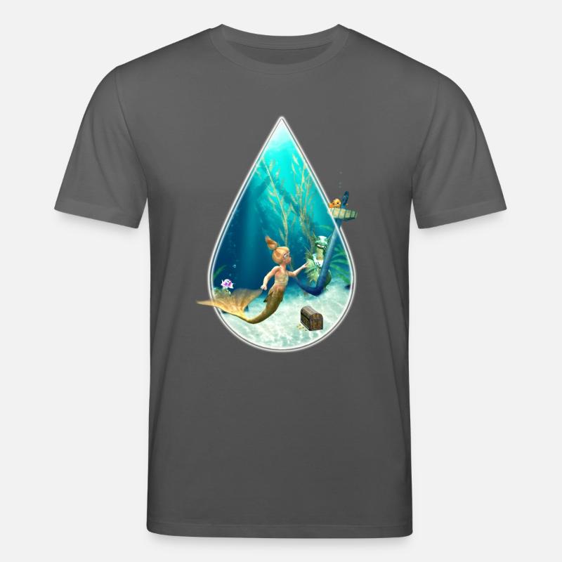 Petite Sirène 2 - T-shirt bio CREATOR Stanley/Stella Unisexe - charbon