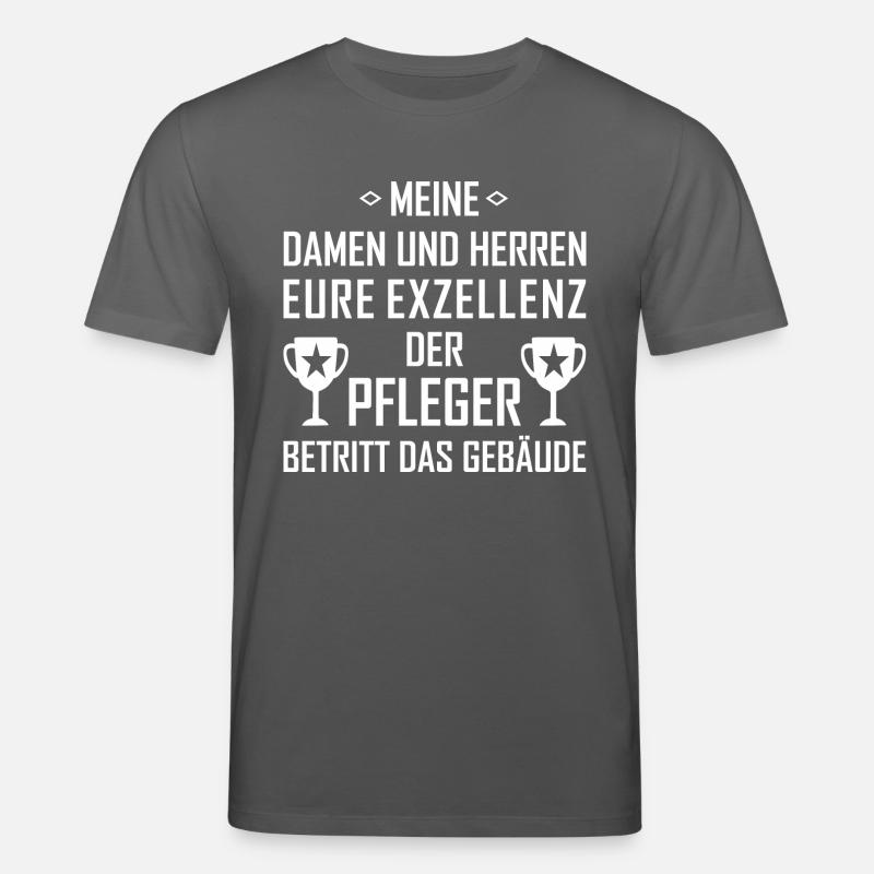 Der Pfleger - Stanley/Stella Unisex Bio-T-Shirt CREATOR  - Anthrazit