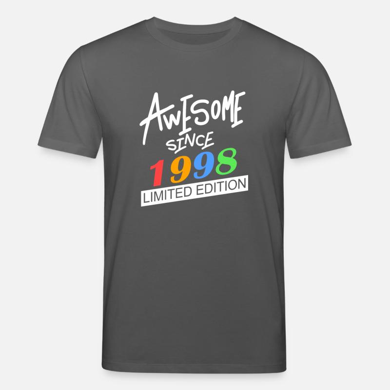 1998 - Stanley/Stella Unisex Bio-T-Shirt CREATOR  - Anthrazit