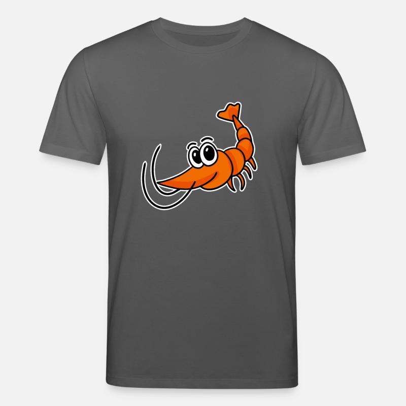 Garnele Garnelen - Stanley/Stella Unisex Bio-T-Shirt CREATOR  - Anthrazit