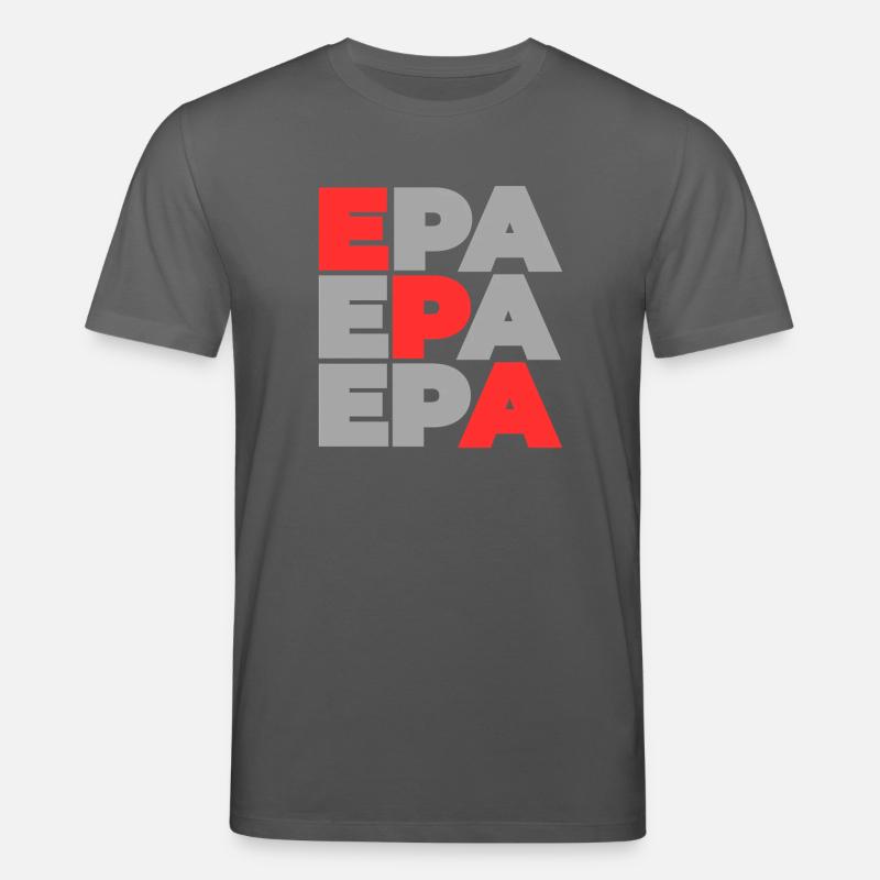 EPA EPA EPA - T-shirt bio CREATOR Stanley/Stella Unisexe - charbon