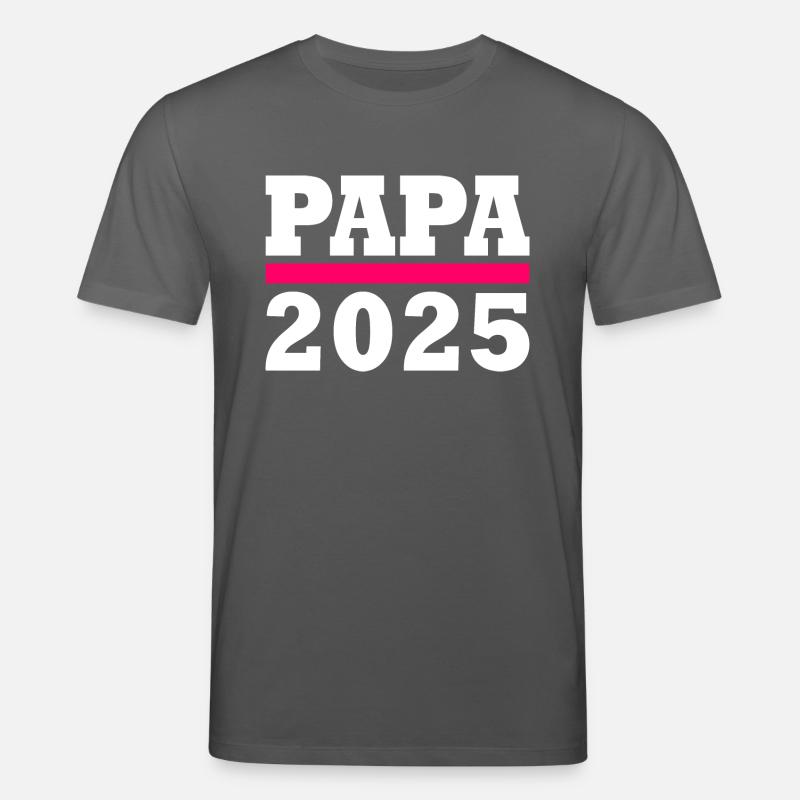 Papa 2025 - Stanley/Stella Unisex Bio-T-Shirt CREATOR  - Anthrazit