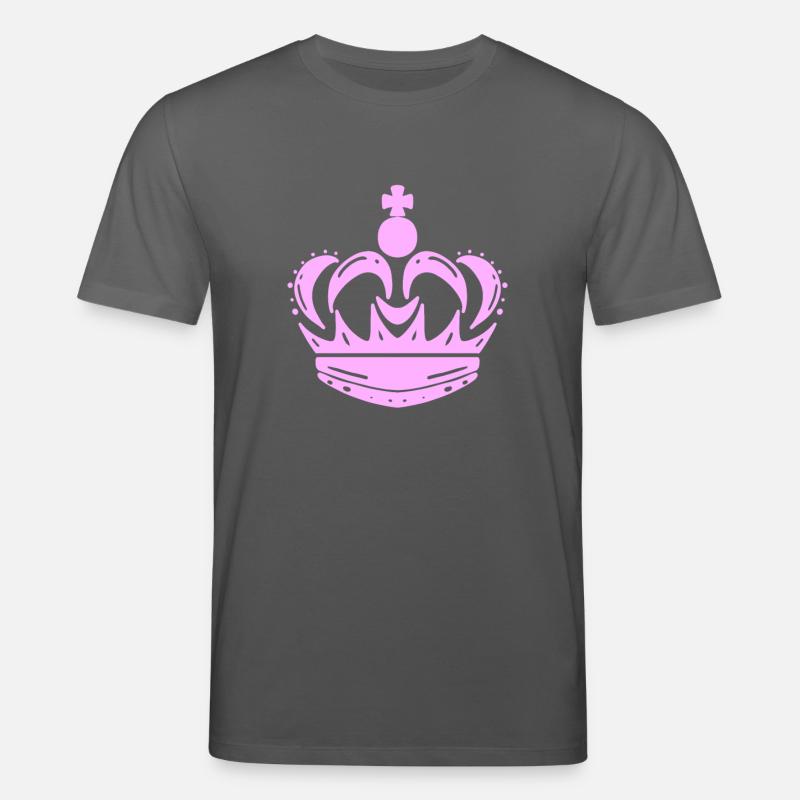 Krone Rosa - Stanley/Stella Unisex Bio-T-Shirt CREATOR  - Anthrazit