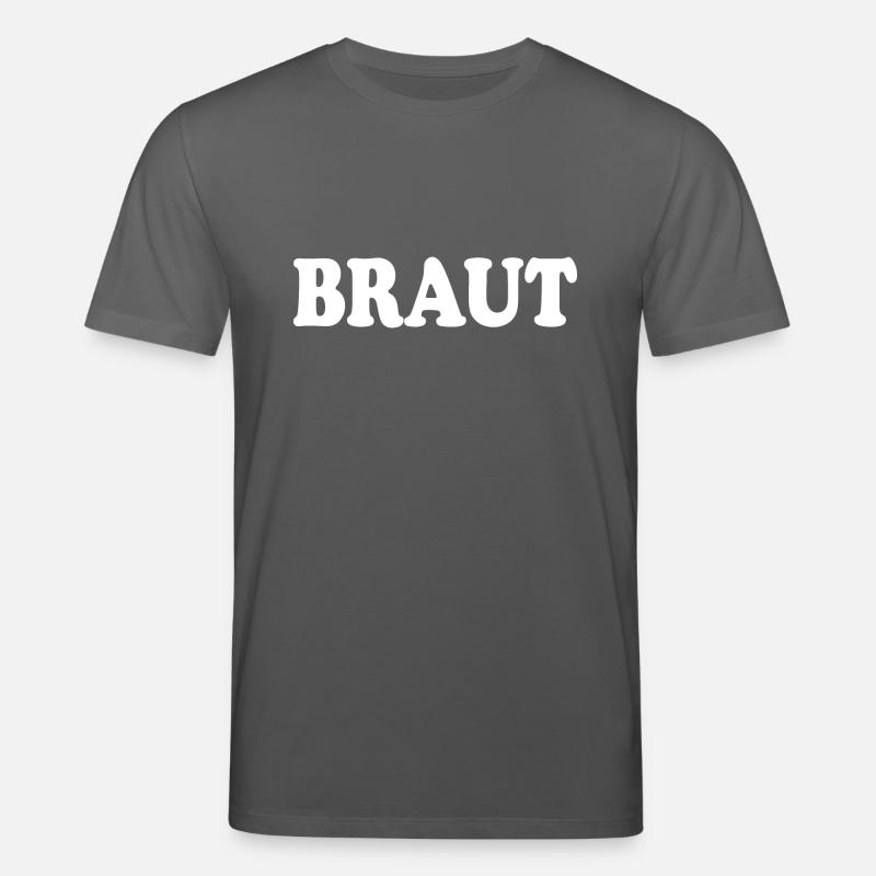 Braut - Stanley/Stella Unisex Bio-T-Shirt CREATOR  - Anthrazit