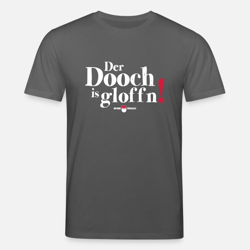 Der Dooch is gloffn! - Stanley/Stella Unisex Bio-T-Shirt CREATOR - Anthrazit