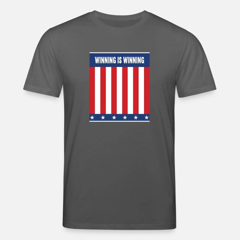 Winning is winning - Stanley/Stella Unisex Bio-T-Shirt CREATOR - Anthrazit