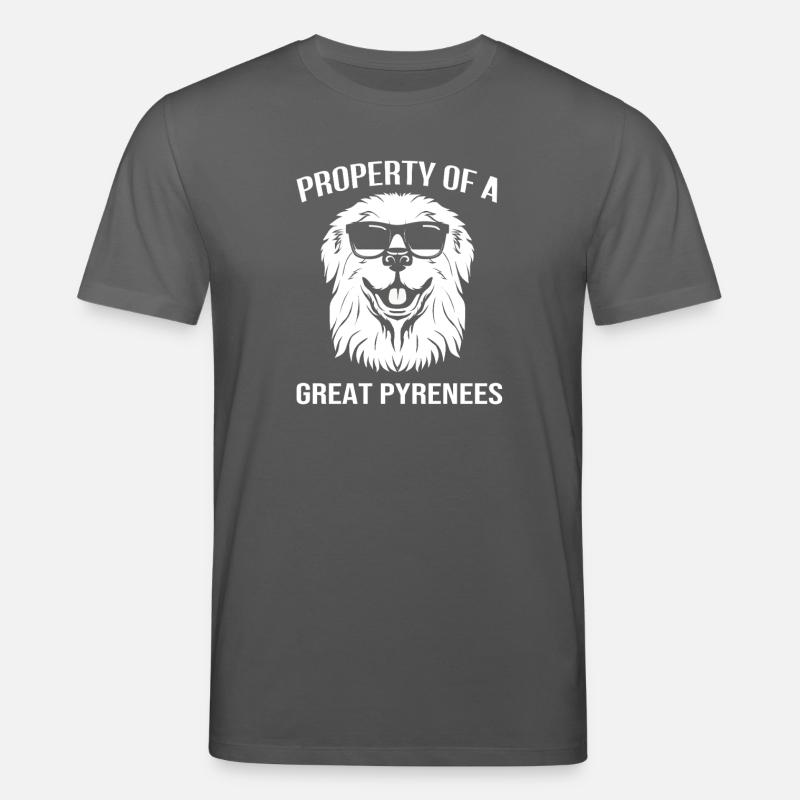 Pyrenäenhund - Stanley/Stella Unisex Bio-T-Shirt CREATOR  - Anthrazit