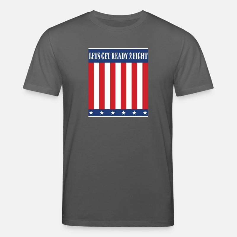 Préparons-nous 2 combat - T-shirt bio CREATOR Stanley/Stella Unisexe - charbon