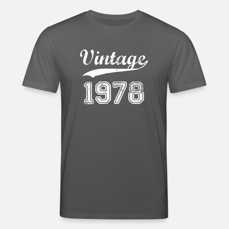 1978 - Stanley/Stella Unisex Bio-T-Shirt CREATOR  - Anthrazit