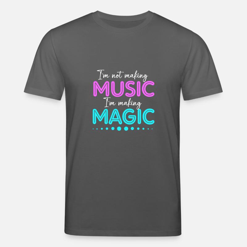 DJ Djing Label Keyboard - Stanley/Stella Unisex Bio-T-Shirt CREATOR  - Anthrazit
