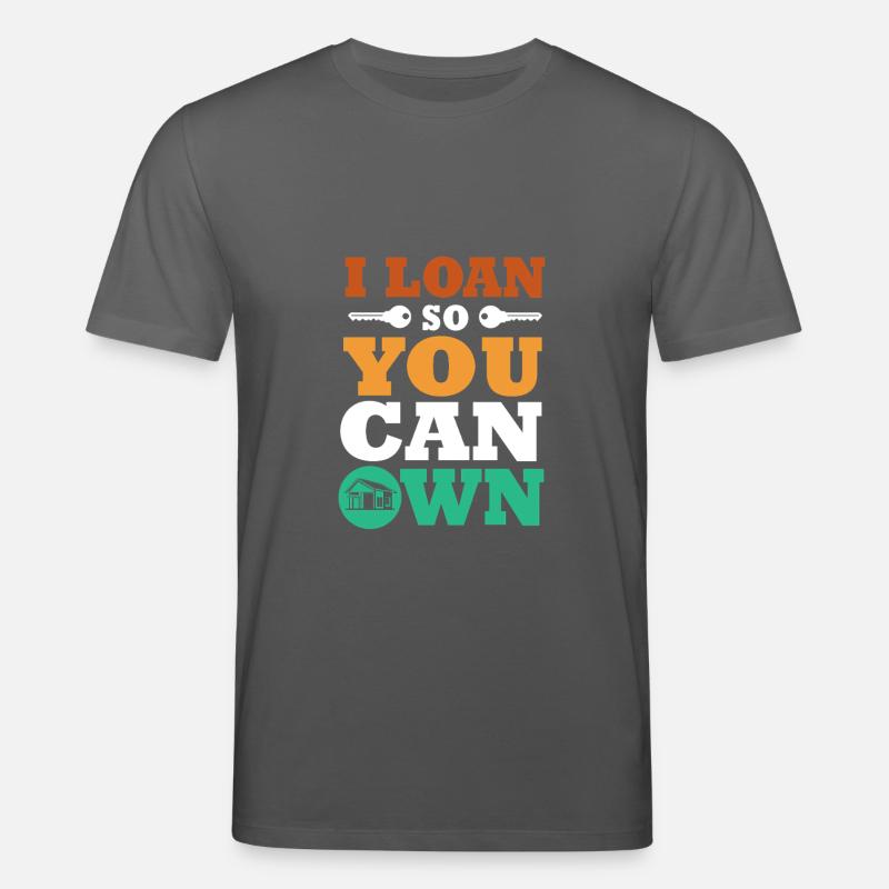 Mortgage Condominium Debt - Stanley/Stella CREATOR Unisex Organic T-Shirt - anthracite