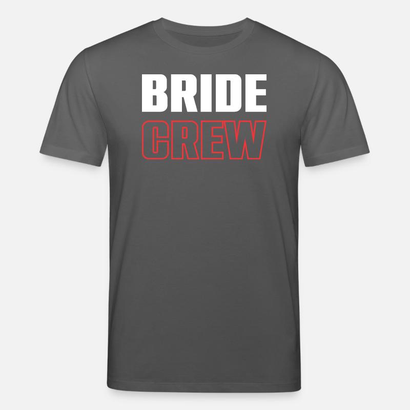 Bride Crew - Stanley/Stella Unisex Bio-T-Shirt CREATOR  - Anthrazit