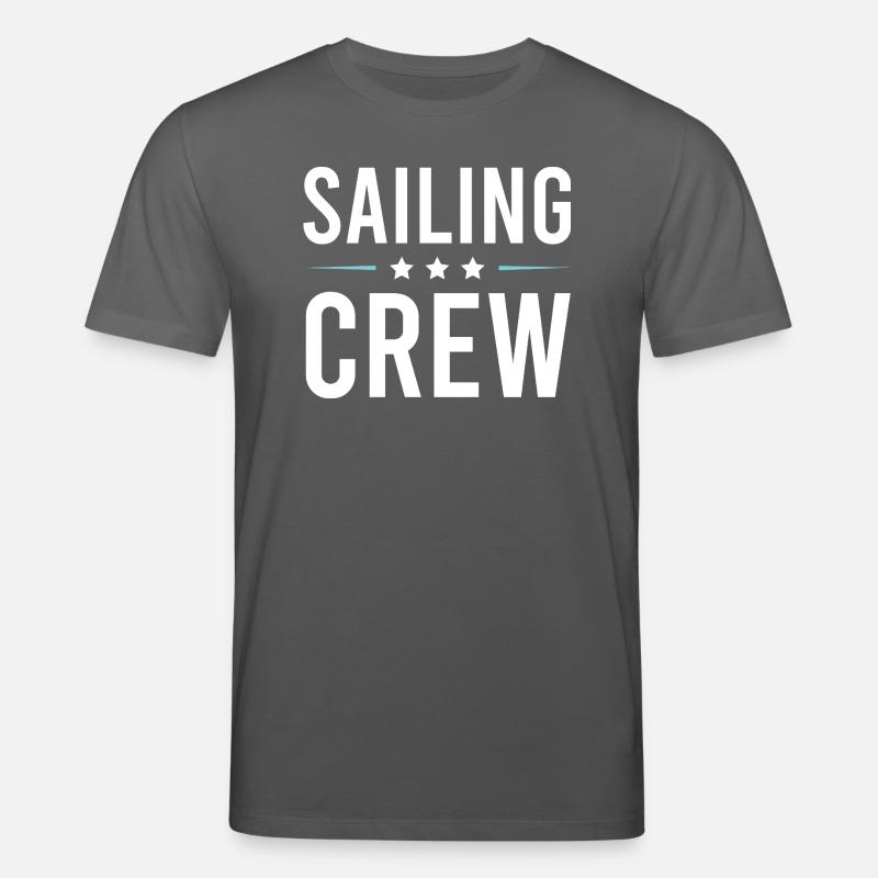 Équipage de navigation - T-shirt bio CREATOR Stanley/Stella Unisexe - charbon