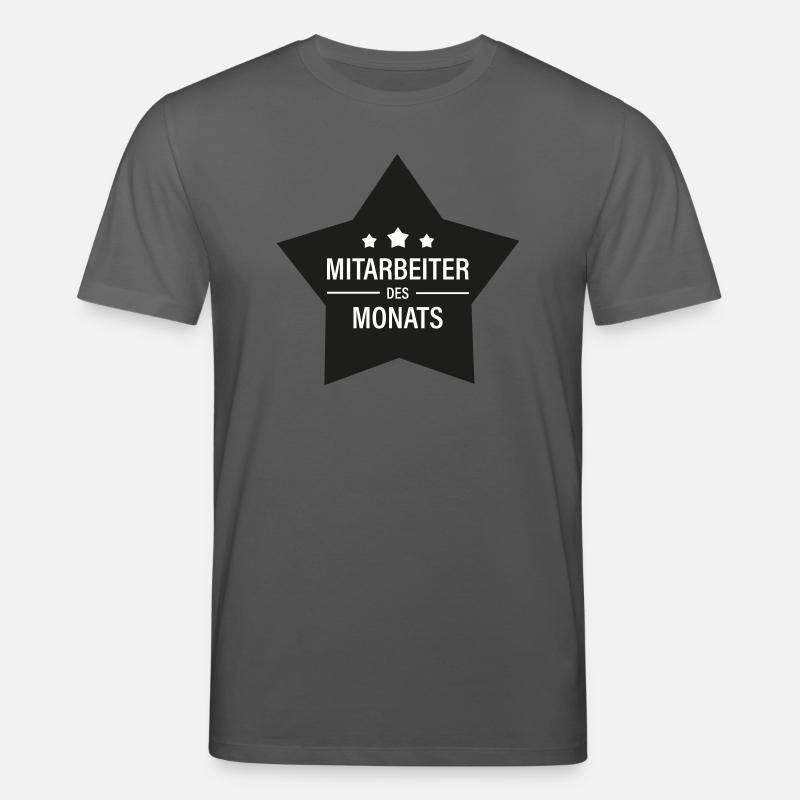 Mitarbeiter des Monats - Stanley/Stella Unisex Bio-T-Shirt CREATOR  - Anthrazit