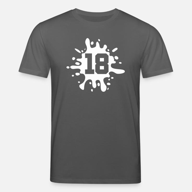 Farbklecks klecks 18 - Stanley/Stella Unisex Bio-T-Shirt CREATOR  - Anthrazit